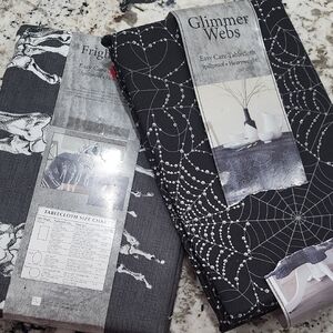Glimmer Webs and Frightful Tablecloth Set